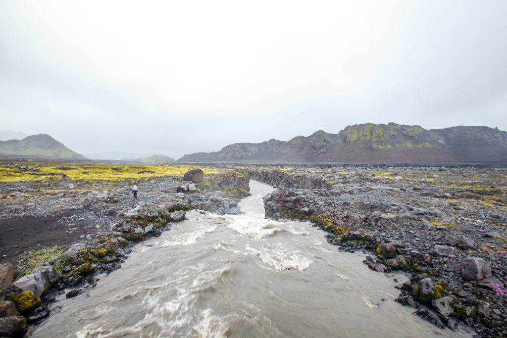 Laugavegur Trail, Hvanngil to Thorsmork, Volcano Huts