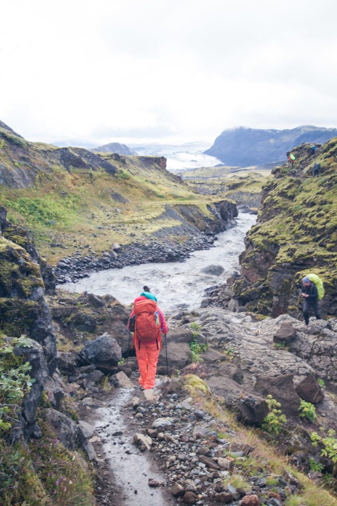 Laugavegur Trail, Hvanngil to Thorsmork, Volcano Huts