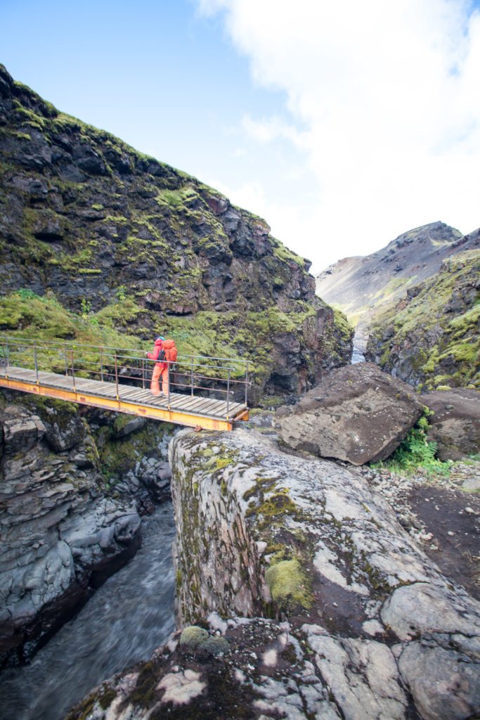 Laugavegur Trail, Hvanngil to Thorsmork, Volcano Huts