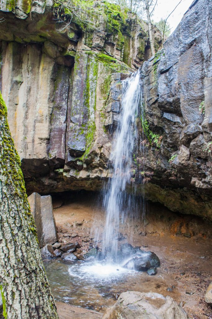 Hiking Hedge Creek Falls Dunsmuir I-5 Rest Stop