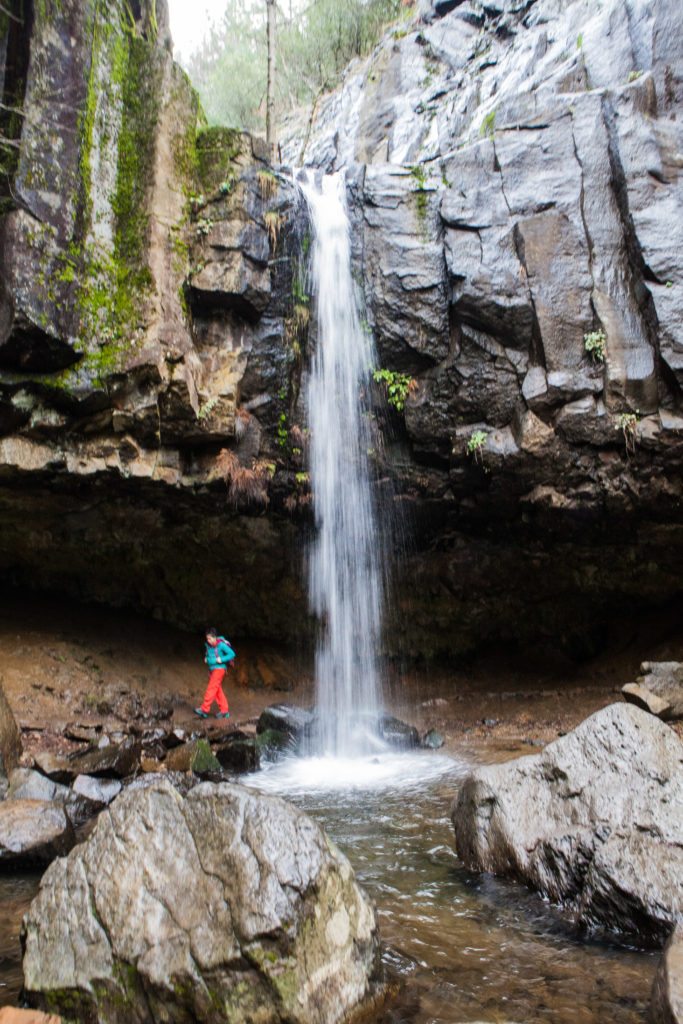 Hiking Hedge Creek Falls Dunsmuir I-5 Rest Stop Mount Shasta