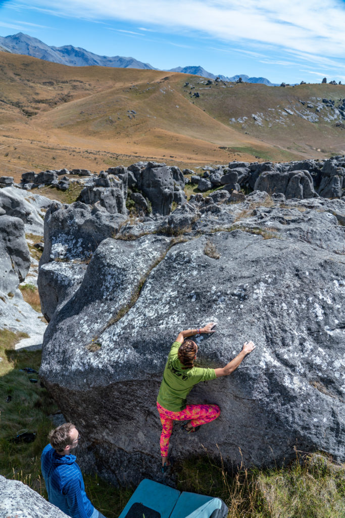 Bouldering At Castle Hill New Zealand Littlegrunts Com