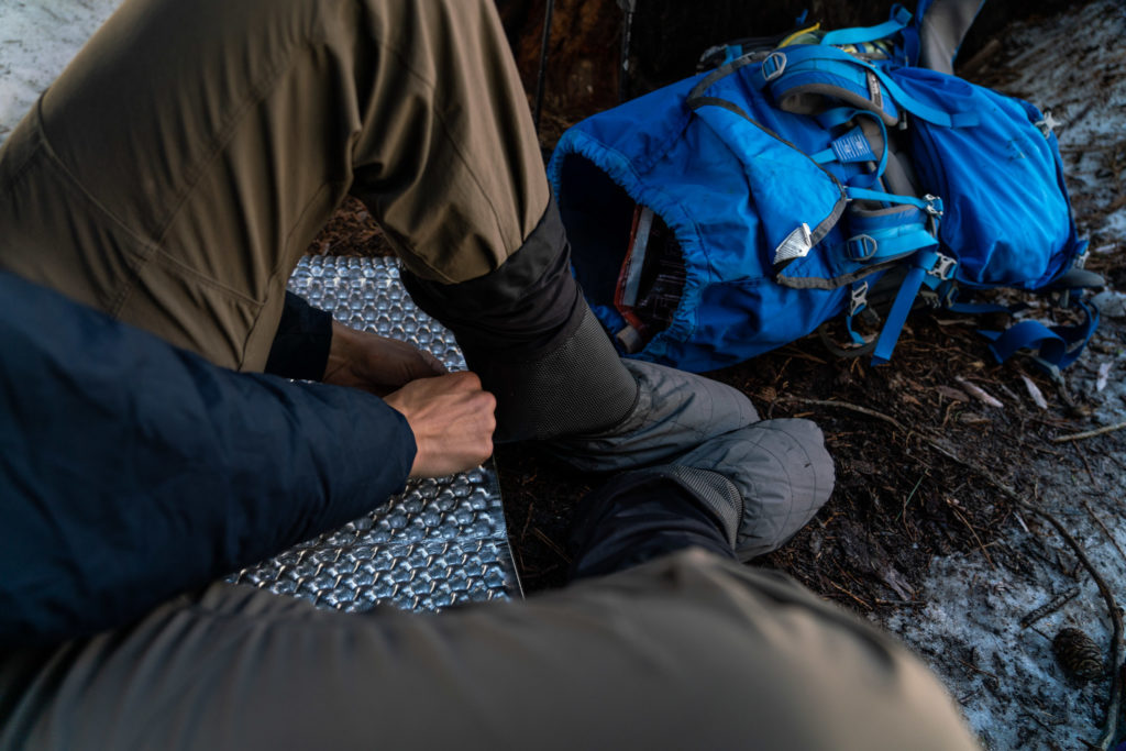 Gear for Backpacking Mariposa Grove in Winter