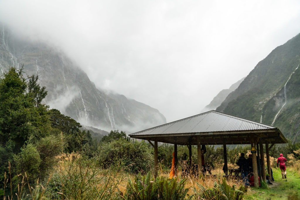 Prairie Shelter on the Milford Track