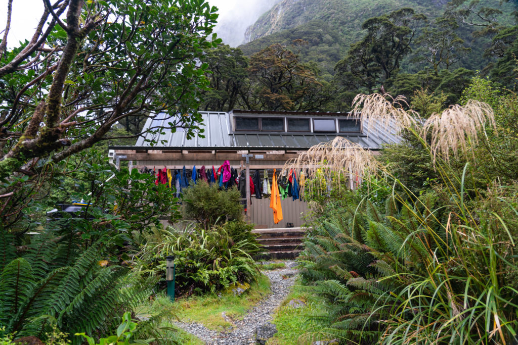 Backpacking the Milford Track Mintaro Hut