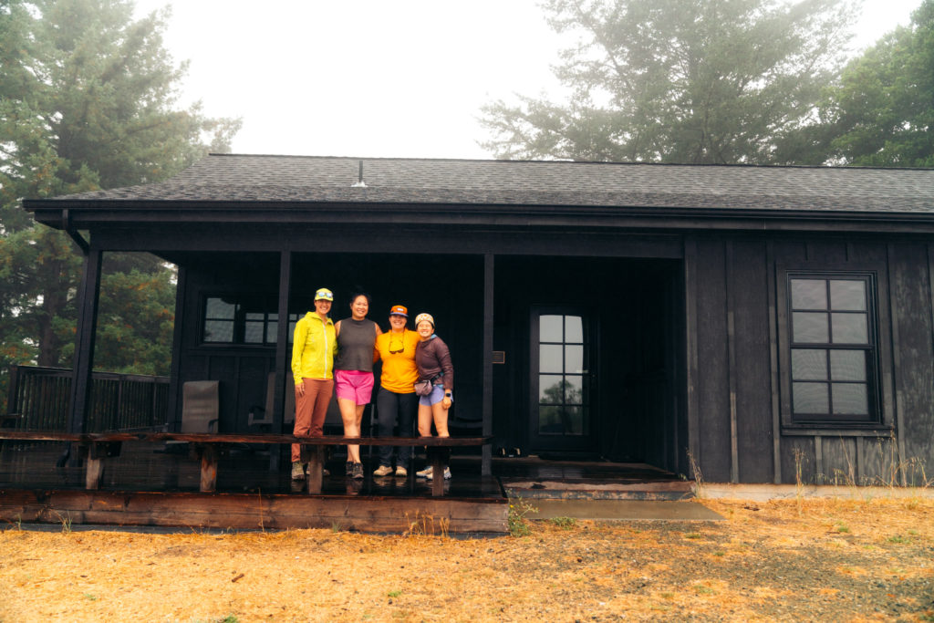 Staying at the Audrey Edna Cabin Sam McDonald County Park