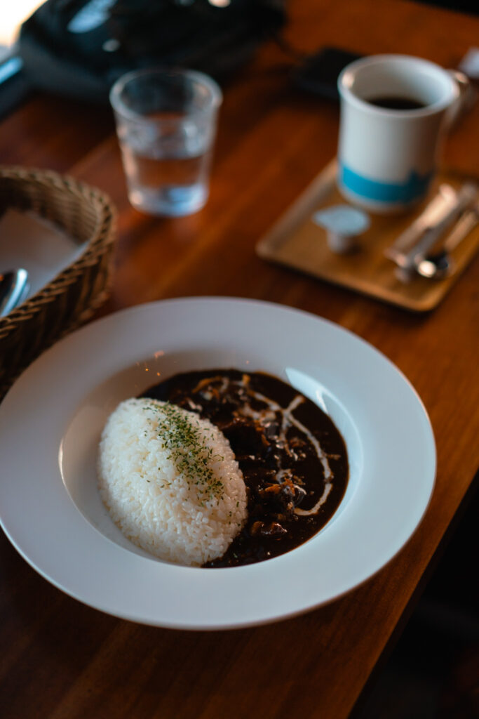 Shimanami Kaido Cafe Shozan beef curry